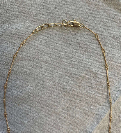Seashell dome necklace
