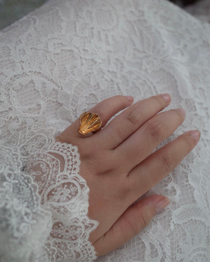 Memory of seashell ring