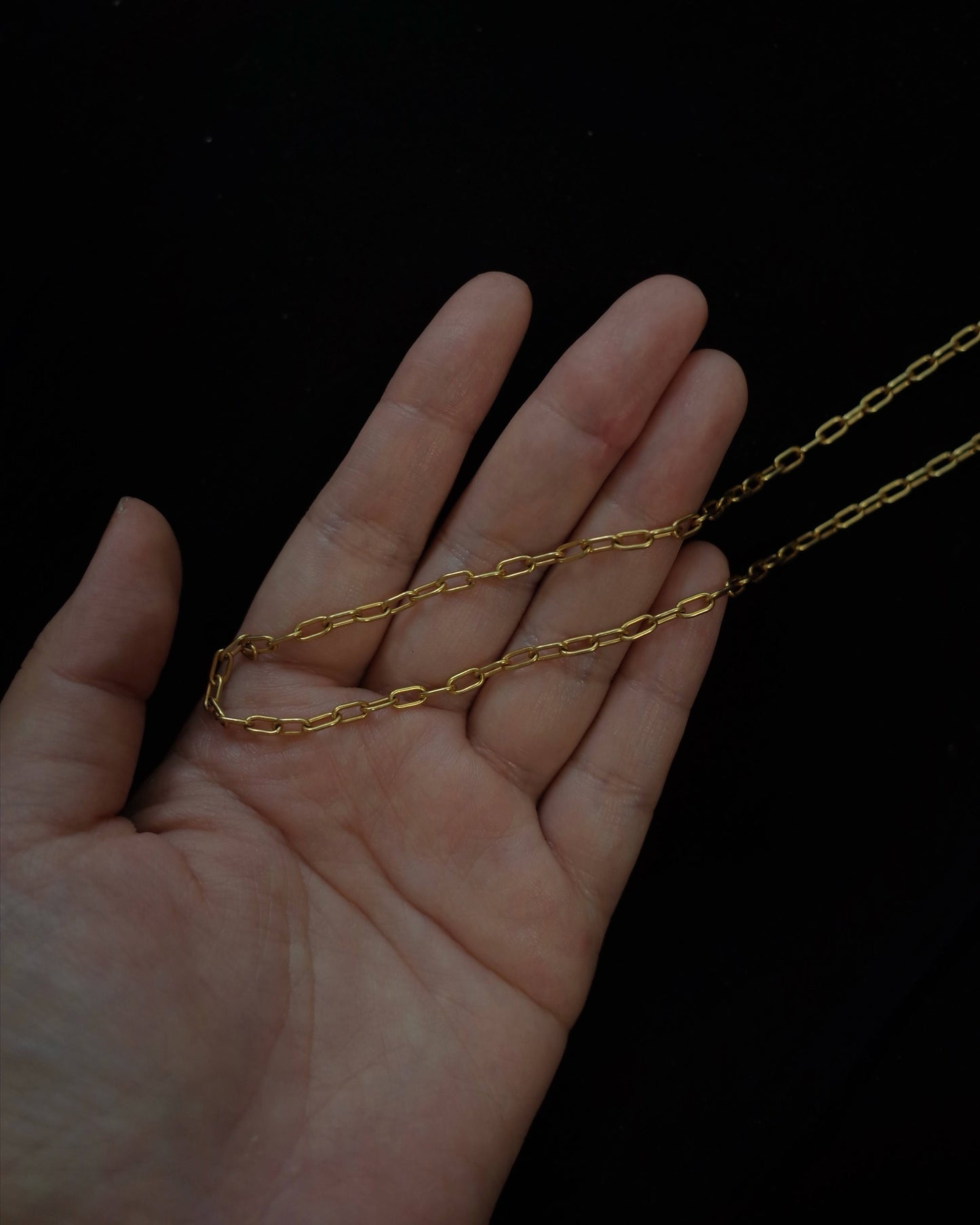 Mother of pearl chain necklace