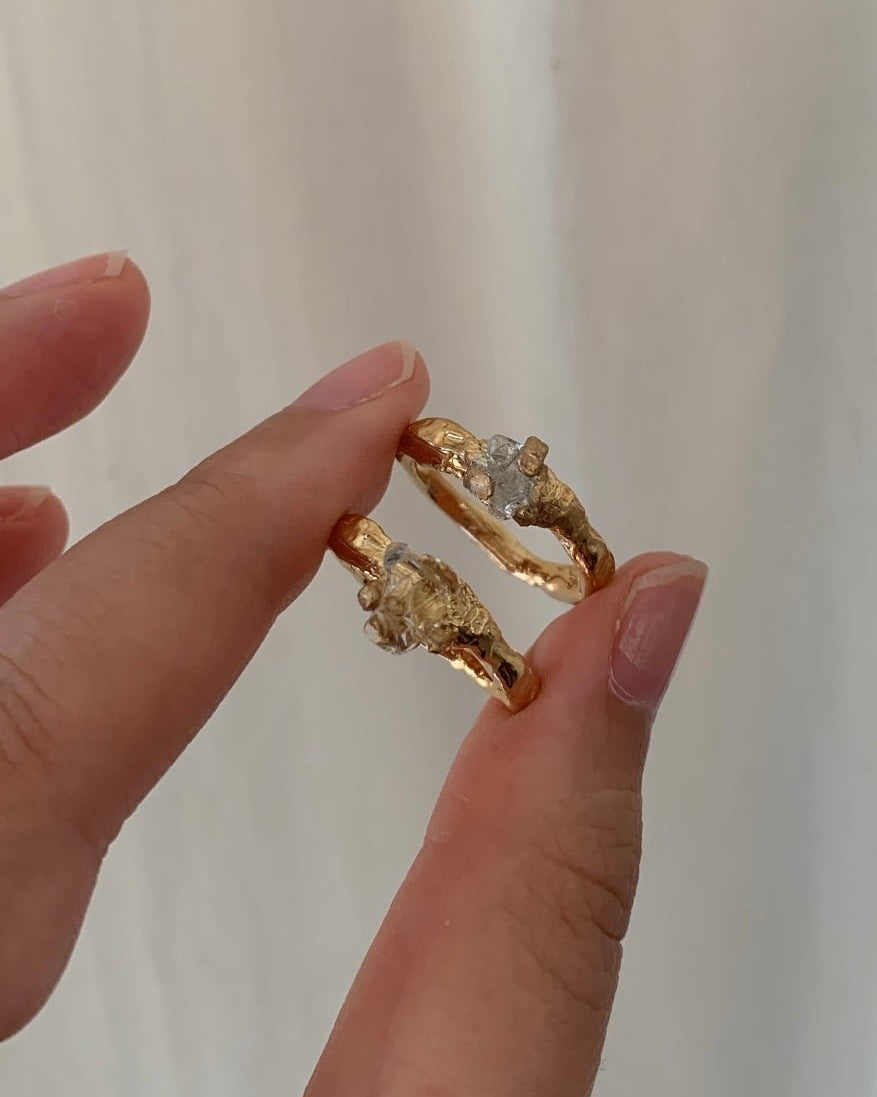 fragment of glass ring 3