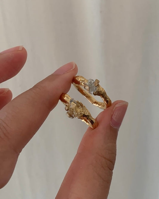 fragment of glass ring 3