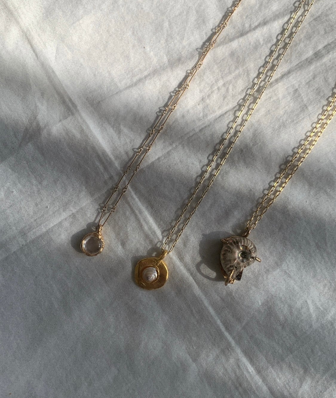 White seashell necklace2