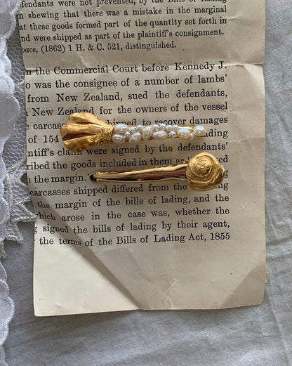 Seashell Hair Pins