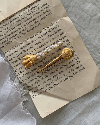 Seashell Hair Pins