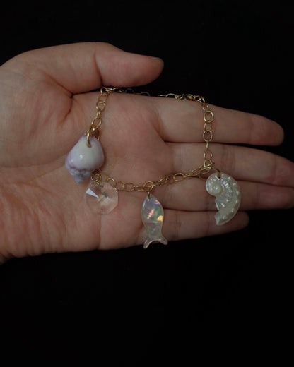 sea shell key chain 14