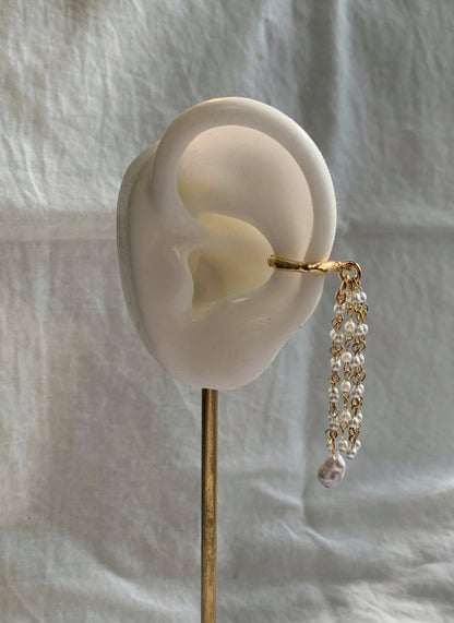 Pearl volume earcuff