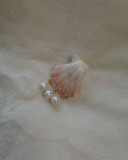 Pink seashell pierce
