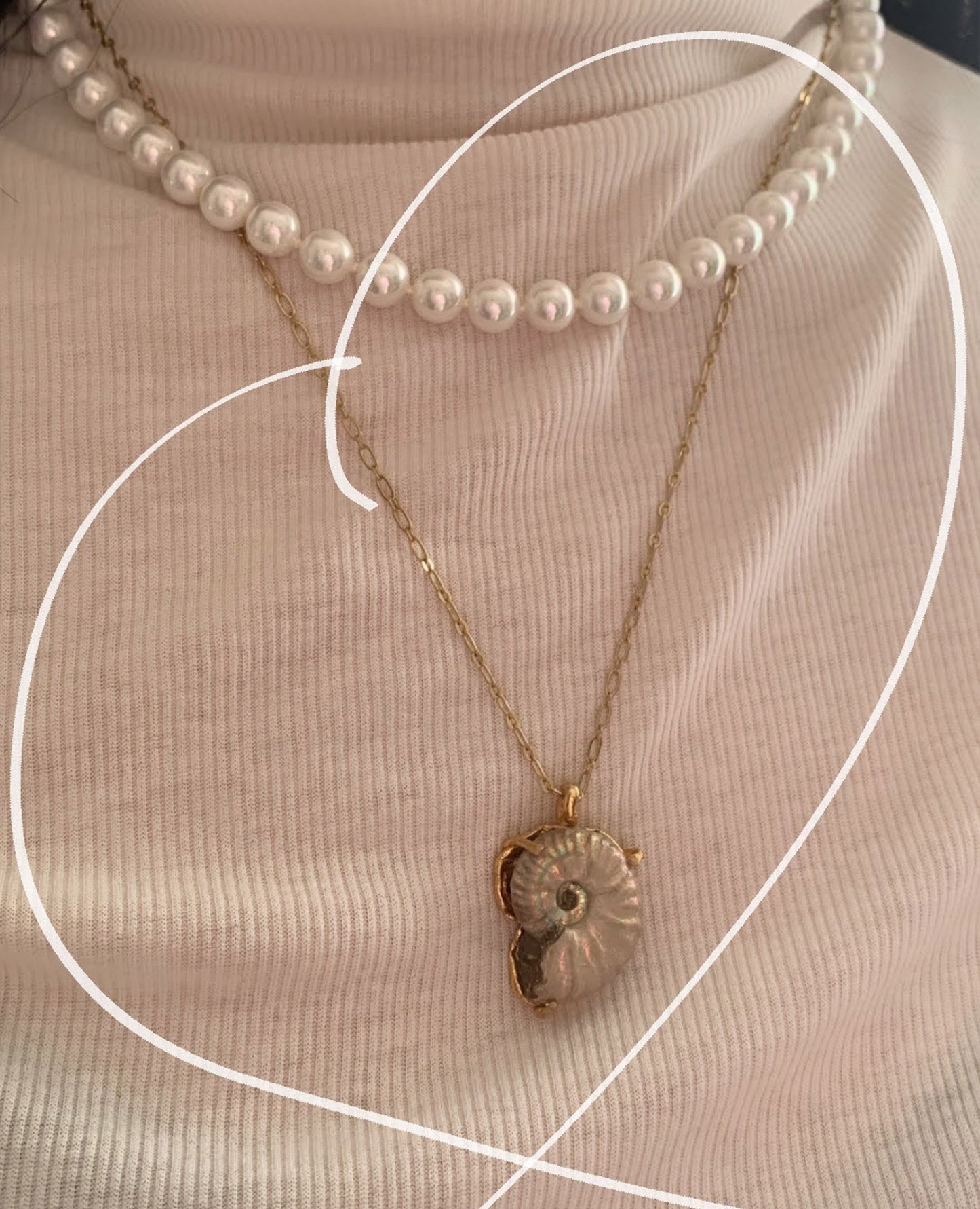 order ammonite necklace