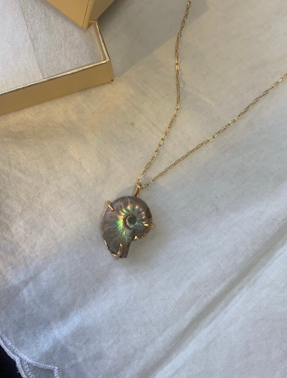 order ammonite necklace